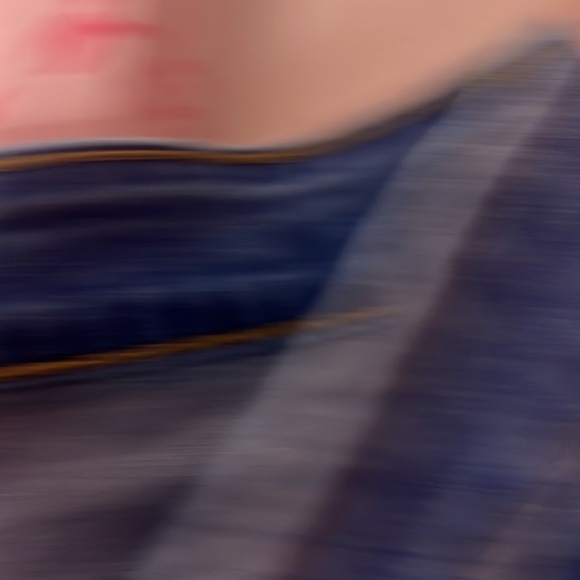 Women's Blue Denim Shorts - Picture 2 of 6